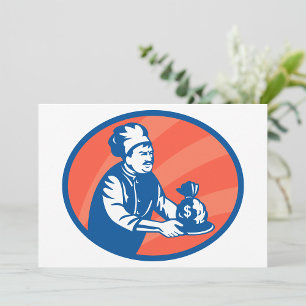 シェフホールディングマネーバッグレストランファイナンス 招待状