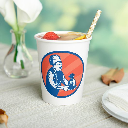 シェフホールディングマネーバッグレストランファイナンス 紙コップ