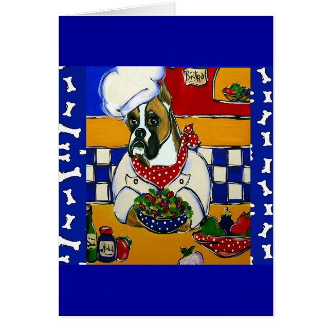 シェフボクサードッグ (正面)