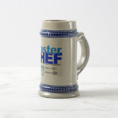 シェフマグのマスター ビールジョッキ (正面右)