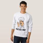 シェフメンズ調理師Tシャツ スウェットシャツ (正面フル)