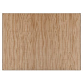 シェフモダン用木目ガラス切断板 カッティングボード (正面)