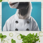 シェフヤギ キッチンタオル (折り畳み)