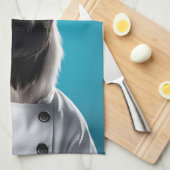 シェフヤギ キッチンタオル (四つ折り)