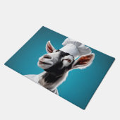 シェフヤギ ドアマット (アングル)