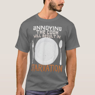 シェフユーモアのあるや他の料理Tに迷惑をかけない Tシャツ