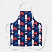 シェフランスのフフルーアデリスフ祝ランス エプロン (正面)