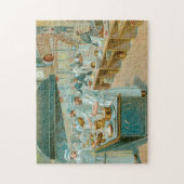 シェフレストランヴィンテージフード ジグソーパズル (縦)