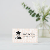 シェフロゴ |キッチンパターン 名刺 (スタンド正面)