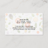 シェフロゴ |野菜 名刺 (裏面)