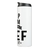 シェフワークの役職のギフト タンブラー (回転右)