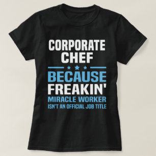 シェフ企業の Tシャツ