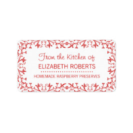 シェフ伝統的自家製ベーキング/缶詰 ラベル