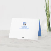 シェフ卒業かわいい カード (裏面)