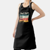 シェフ名父の日グリルマスターマン神話の伝説 エプロン (インサイチュ)