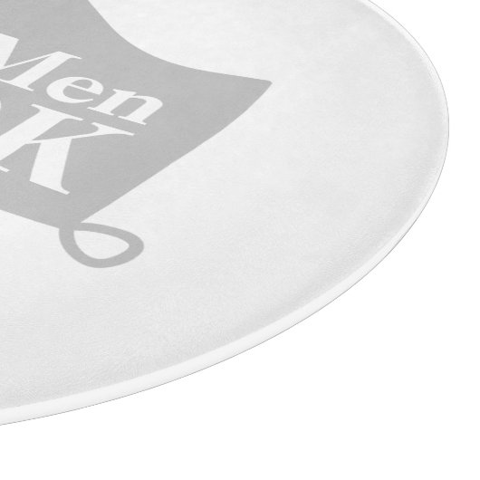 シェフ実在用メンズ調理師カスタムガラス切削盤 カッティングボード (角)