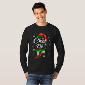 シェフ小妖精や小人衣装クリスマスチームグループ Tシャツ (正面フル)