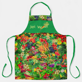 シェフ料理の野菜 エプロン