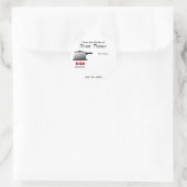 シェフ料理ポット製品シール ラウンドシール (バッグ)