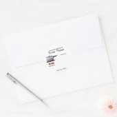 シェフ料理ポット製品シール ラウンドシール (封筒)