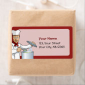 シェフ料理 ラベル (インサイチュ)