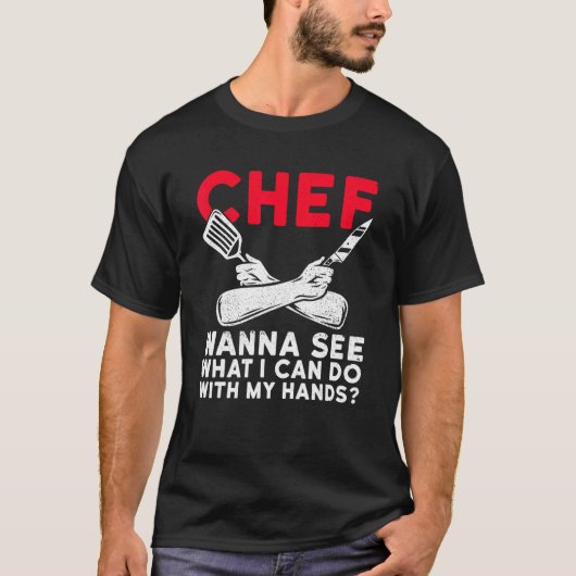 シェフ料理 Tシャツ (正面)