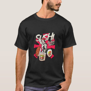 シェフ日本の日本の料理食グルメ寿司 Tシャツ