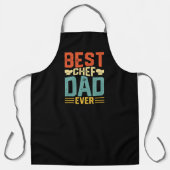 シェフ最高のパパEver Father's Day Gift Grill Master エプロン (正面)