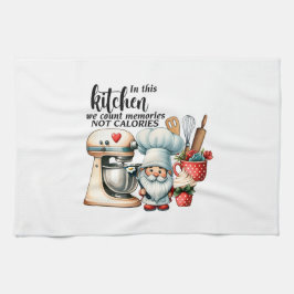 シェフ格言私たちは思い出をカウントではなくカロリー キッチンタオル