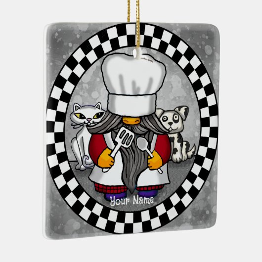 シェフ格言 セラミックオーナメント (右)