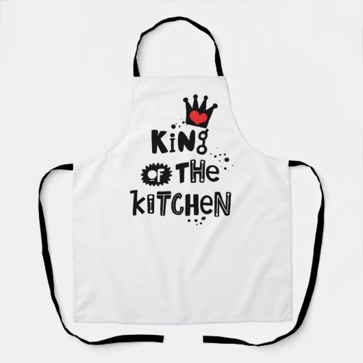 シェフ王室のエプロン:キッチンのキング エプロン (正面)