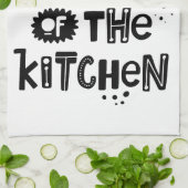 シェフ王室のエプロン：キッチンのキング キッチンタオル (折り畳み)