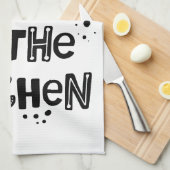 シェフ王室のエプロン：キッチンのキング キッチンタオル (四つ折り)