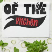 シェフ王室のエプロン：キッチンのキング キッチンタオル (折り畳み)