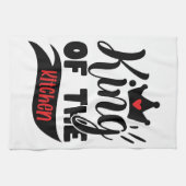 シェフ王室のエプロン：キッチンのキング キッチンタオル (横)