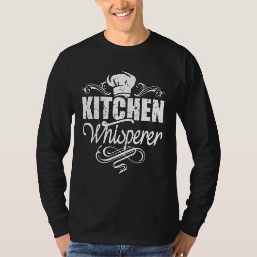 シェフ用シェフ及び料理用マスターキッチン Tシャツ (正面)