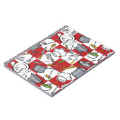 シェフ用具のチェッカーボード ノートブック (左側)