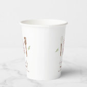 シェフ素朴キッモダンチン物ベビーシャワー 紙コップ (右)