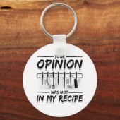 シェフ職 |料理キッチンシェフギフトアイディア キーホルダー (正面)