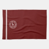 シェフ航海のロブスターロゴキッチンタオル キッチンタオル (横)