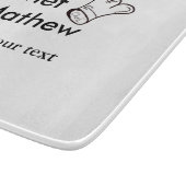 シェフ調理師追加ネーム文字メンキッチンベーカリー カッティングボード (角)