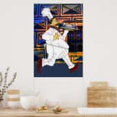 シェフ走は ポスター (キッチン)