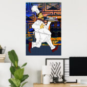 シェフ走は ポスター (ホームオフィス)