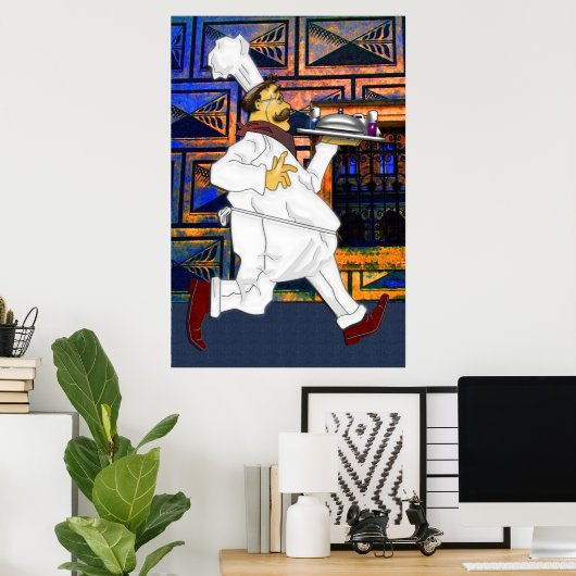 シェフ走は ポスター (ホームオフィス)