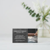 シェフ転がの生地 |ペストリーと小麦粉 名刺 (スタンド正面)