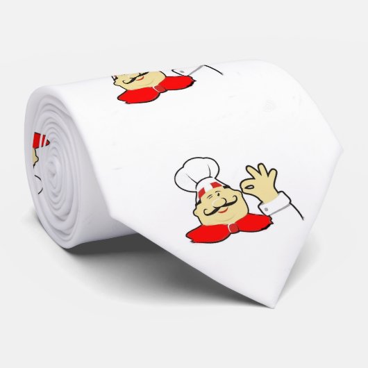 シェフ間抜けのネクタイ ネクタイ (ロール)