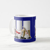 シェフ3名とベーキング格言 コーヒーマグカップ (正面左)