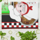 シェフ・イタリアーノ キッチンタオル (折り畳み)