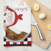 シェフ・イタリアーノ キッチンタオル (四つ折り)