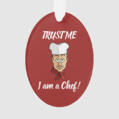 シェフ オーナメント (裏面)